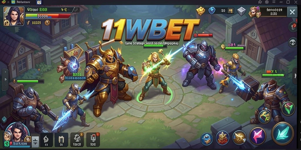 Tangkapan layar menunjukkan aksi seru dalam permainan SLG 11WBET.