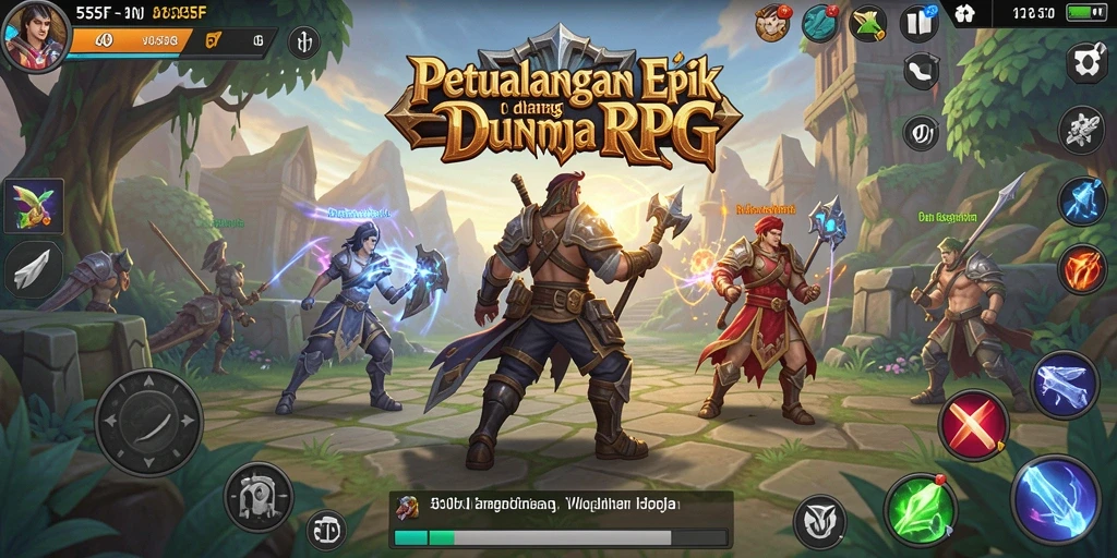 Gambaran gameplay 555F yang menarik dan mendalam.