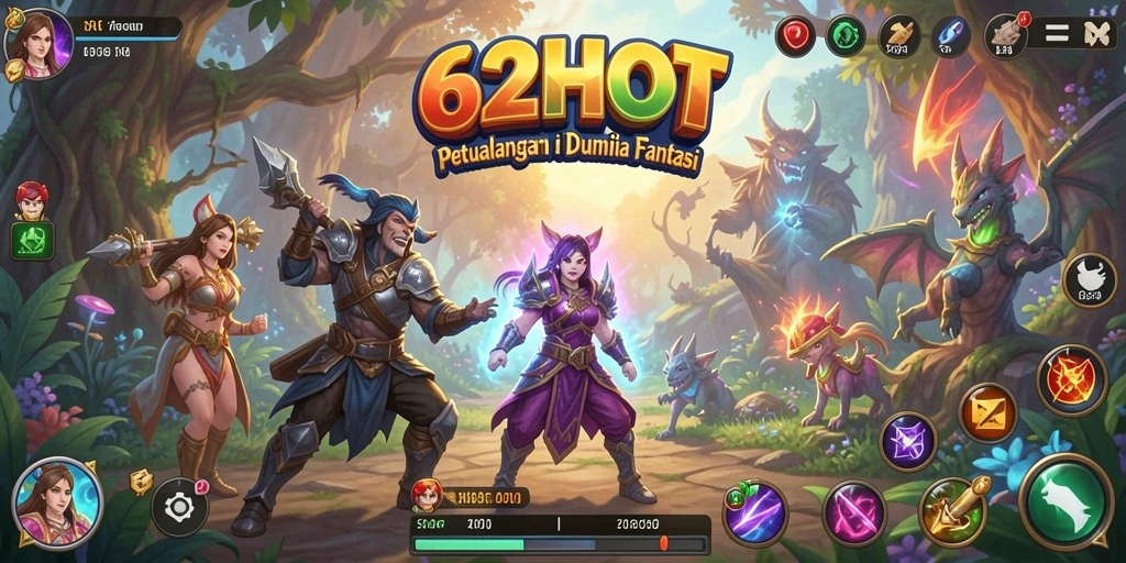 Screenshot gameplay 62HOT yang menampilkan aksi petualangan seru.