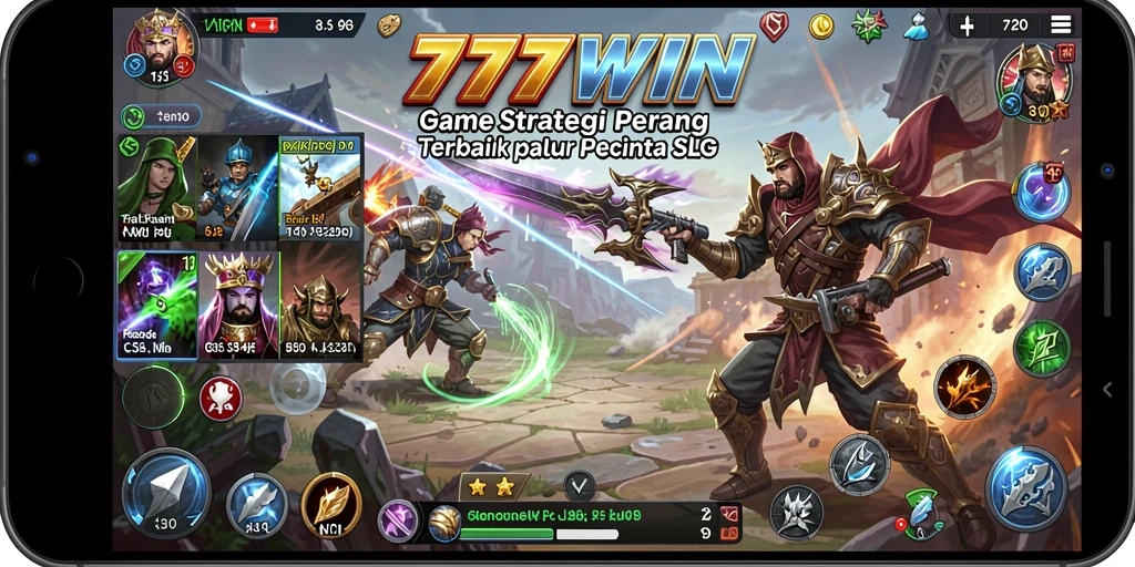 Gameplay seru di 777WIN dengan strategi dan pertempuran yang intens.