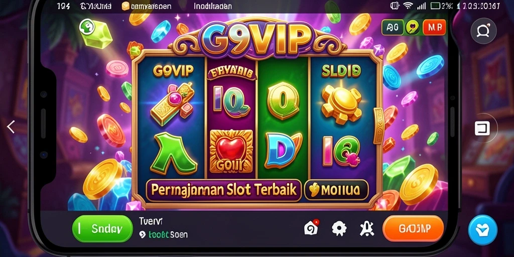 Tampilan gameplay G9VIP dengan fitur menarik dan tema Slot yang beragam.