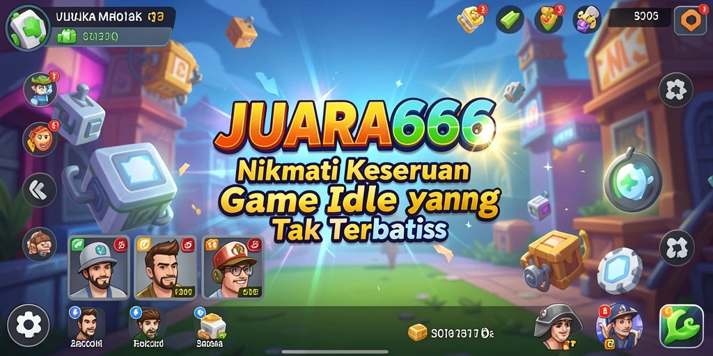 Tampilan gameplay JUARA666 yang menarik dalam genre Idle.