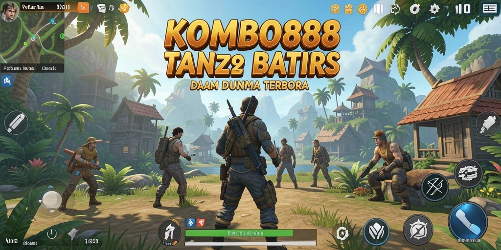 Tangkapan layar KOMBO88 menampilkan petualangan seru dalam dunia terbuka yang kaya.