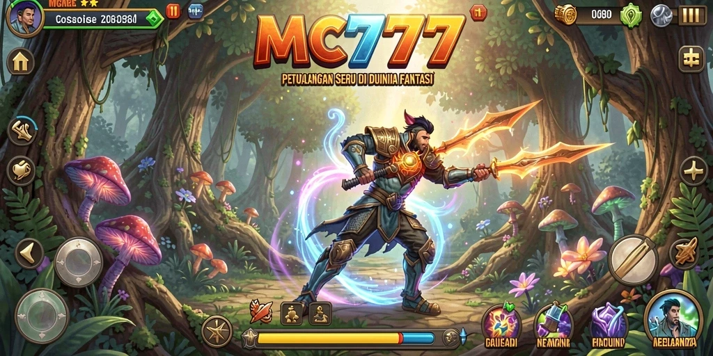 Gameplay seru dalam dunia petualangan yang menakjubkan.