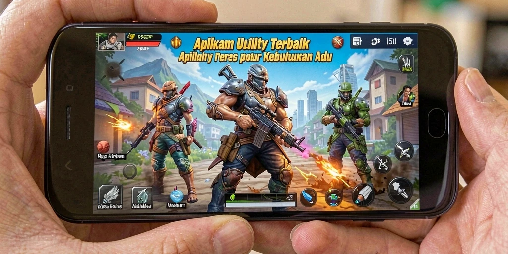 Tampilan antarmuka RP62RP dengan fitur Utility yang menarik.