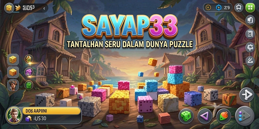 Tangkapan layar SAYAP33 menunjukkan berbagai puzzle yang menantang dan interaktif.