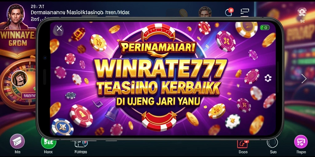 Screenshot gameplay <strong>WINRATE777</strong> menampilkan keseruan permainan kasino yang mendebarkan.